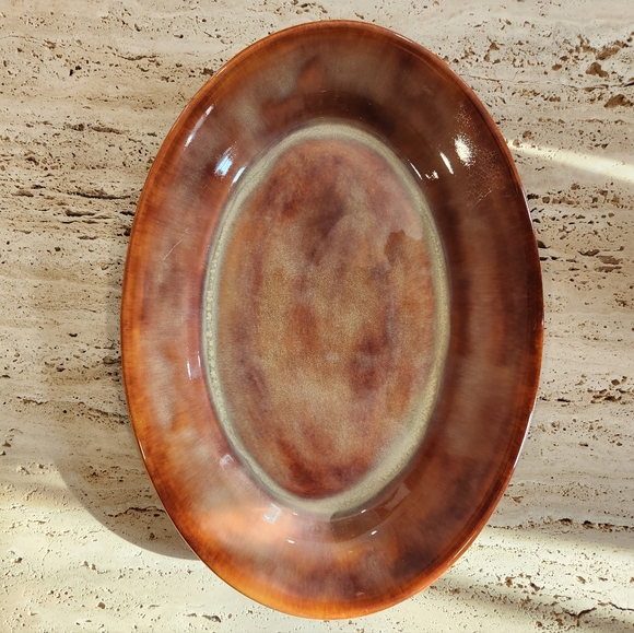 Good Earth Pottery Medium Oval Platter by Richie Watts - Picture 2 of 8
